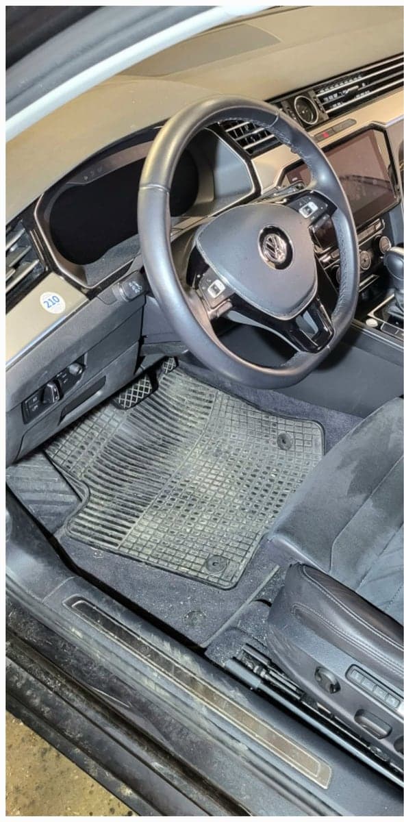 Fahrzeug vor der Aufbereitung